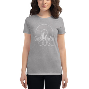 HOUSE Chicago Women's T-shirt (Short Sleeve)