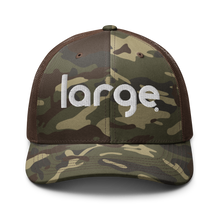 Load image into Gallery viewer, Large Music Camouflage trucker hat