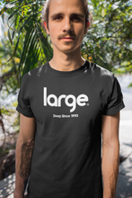 Load image into Gallery viewer, Large Music Deep since 1993 Unisex t-shirt