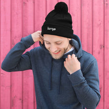 Load image into Gallery viewer, Large Music Pom-Pom Beanie
