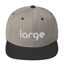 Load image into Gallery viewer, Large Music Snapback Hat