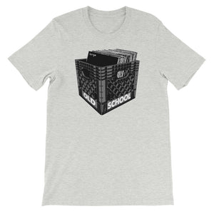 Back to Old School Large Music Unisex T-Shirt (Short-Sleeve)