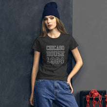 Load image into Gallery viewer, Chicago House Varsity Women&#39;s T-shirt (Short Sleeve)