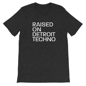 Raised On Detroit Techno Unisex T-Shirt (Short-Sleeve)
