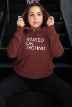 Load image into Gallery viewer, Raised On Techno Unisex Hoodie