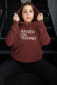 Raised On Techno Unisex Hoodie