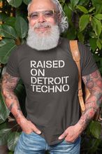 Load image into Gallery viewer, Raised On Detroit Techno Unisex T-Shirt (Short-Sleeve)